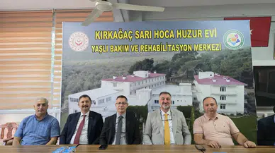 Yeni bakım merkezi için imzalar atıldı