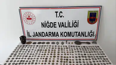 Jandarma 334 parça tarihi eser ele geçirdi