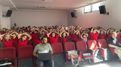 Halk Sağlığı Haftasında öğrencilere eğitim düzenlendi