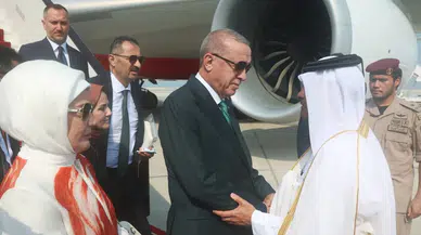 Cumhurbaşkanı Erdoğan, Katar’da
