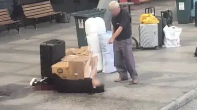Otogarda dehşet: Kızını vurdu!