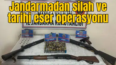 Manisa'da tarihi eser operasyonu