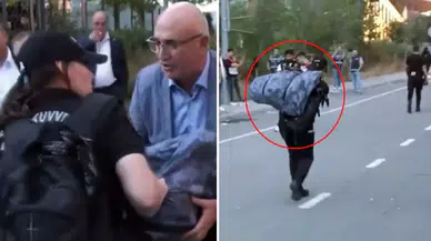 CHP'li Mahmut Tanal, kadın polisin halini görünce dayanamadı