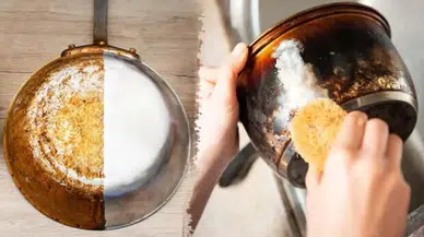 Yanmış Tencere Derdi Bitti! Evdeki Malzemelerle Tencereleriniz İlk Günkü Gibi Parlasın