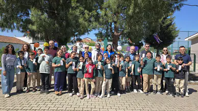 TDED KÖY OKULLARINA KİTAP DESTEĞİ SAĞLADI