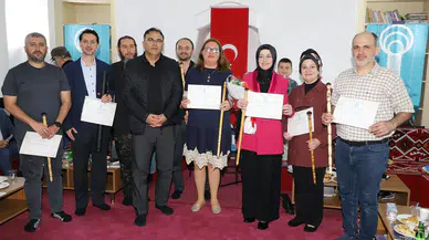 Manisalı neyzenler diplomalarını aldı
