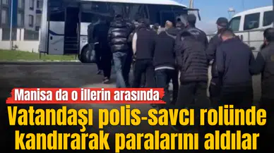 Vatandaşı polis-savcı rolünde kandırarak paralarını aldılar