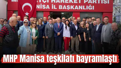 MHP Manisa teşkilatı bayramlaştı