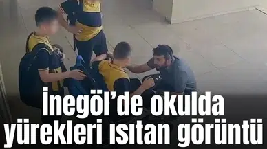 Okulda yürekleri ısıtan görüntü