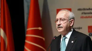 Kılıçdaroğlu çalışma ofisine bu sloganlarla gönderildi
