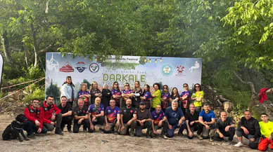 Darkale'de doğa sporları şenliği