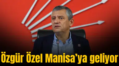 Özgür Özel bayramda Manisa'ya geliyor
