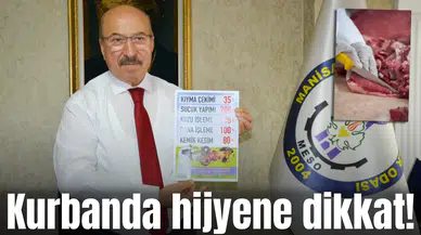 Başkan Akyüz’den kurban kesimi ve eti işleme uyarısı