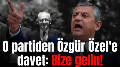 O partiden Özgür Özel'e davet: Bize gelin