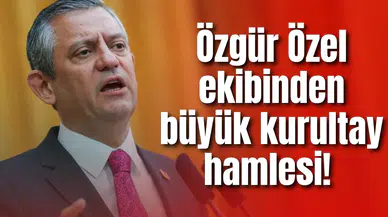 Özgür Özel ekibinden büyük kurultay hamlesi! Belgeleri Genel Merkez'e teslim edecekler