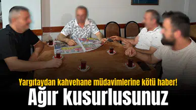 Yargıtaydan kahvehane müdavimlerine kötü haber! Ağır kusurlusunuz