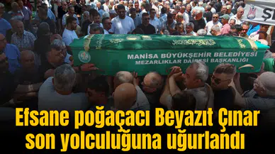 Efsane poğaçacı Beyazıt Çınar son yolculuğuna uğurlandı