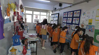AHMET TÜTÜNCÜOĞLU İLKOKULU’NDA YILSONU SERGİSİ
