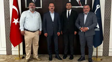 Başkan Dinç'ten Genel Başkan Yavuz Ağıralioğlu'na ziyaret