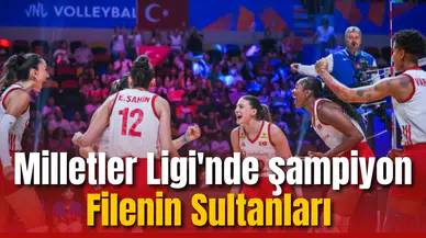 Milletler Ligi'nde şampiyon Filenin Sultanları