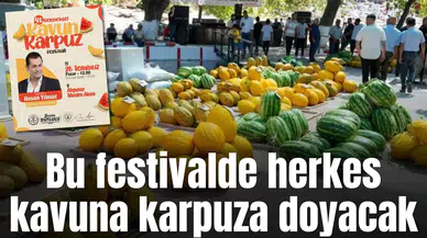 Gölmarmara’da 41. Geleneksel Kavun Karpuz Festivali düzenlenecek