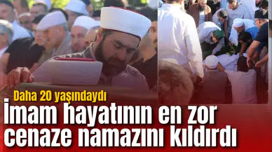 İmam babanın en zor cenaze namazı: Evladı daha 20 yaşındaydı