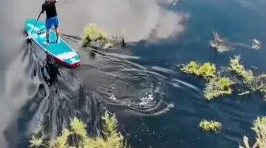 Marmara Gölü’nde izinsiz etkinliklere ceza yağdı