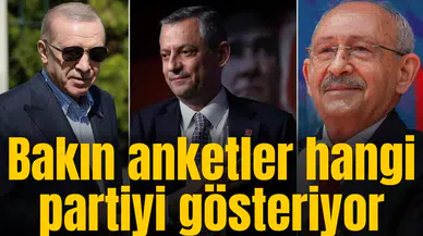 Bakın anketler hangi partiyi gösteriyor