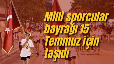 15 Temmuz Sancak Koşusu düzenlendi