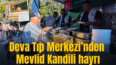 Deva Tıp Merkezi’nden Mevlid Kandili hayrı