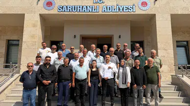 MHP Saruhanlı İlçe Başkanı Sadullah Kılınç mazbatasını aldı