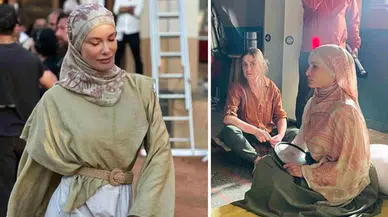 Gamze Özçelik oyunculuğa geri döndü! İşte setten gelen ilk görüntüler