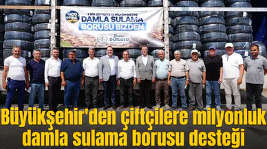 Büyükşehir'den çiftçilere dev detsek