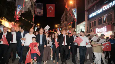 Manisa’da Büyük Zafer yürüyüşü gerçekleşti