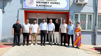 AK Partili Başkan Temizel’den okula ziyaret