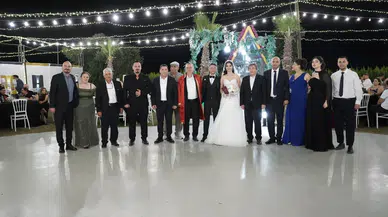 Başak ve Murat Alkış çifti dünya evine girdi