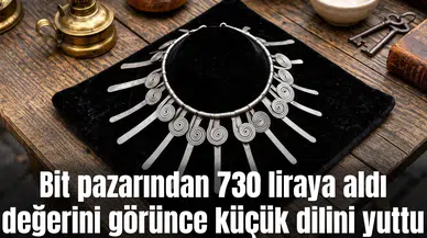 Bit pazarından 730 liraya aldı değerini görünce küçük dilini yuttu