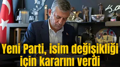 YENİ Parti isim değişikliğinde AYM kararını bekleyecek