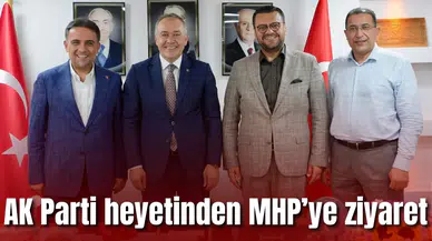 AK Parti heyetinden MHP’ye ziyaret