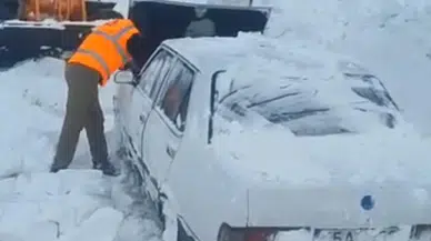Hayvanlar aç aklmasın diye çıktığı yolda az kalsın canından oluyordu