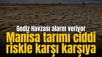 Manisa tarımı ciddi riskle karşı karşıya