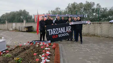 TARZANLAR GÜLŞAH DURBAY’I MEZARI BAŞINDA ANDI