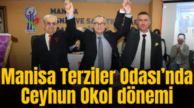 Manisa Terziler Odası’nda Ceyhun Okol dönemi