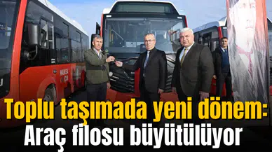Toplu taşımada yeni dönem: Araç filosu büyütülüyor