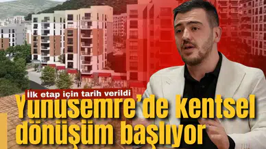 Yunusemre’de kentsel dönüşüm başlıyor: İlk etap için tarih verildi