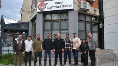 Yunusemre’den Cemiyete Gazeteciler Günü ziyareti