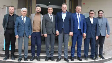 Manisa Ticaret Borsası Şehzadeler Belediye Başkanı Şimşek’i ağırladı