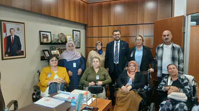 Manisa Bedensel Engelliler Derneği’nden Ankara’da hak ve talepler için temaslar