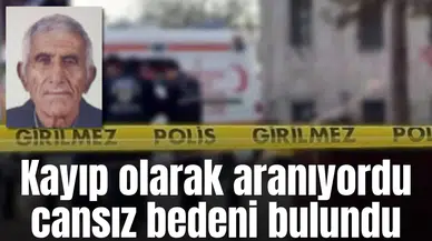 Kayıp olarak aranıyordu cansız bedeni bulundu