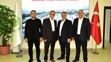 Manisa Kamyoncular Kooperatifi’nden Dutlulu ve Balaban’a teşekkür